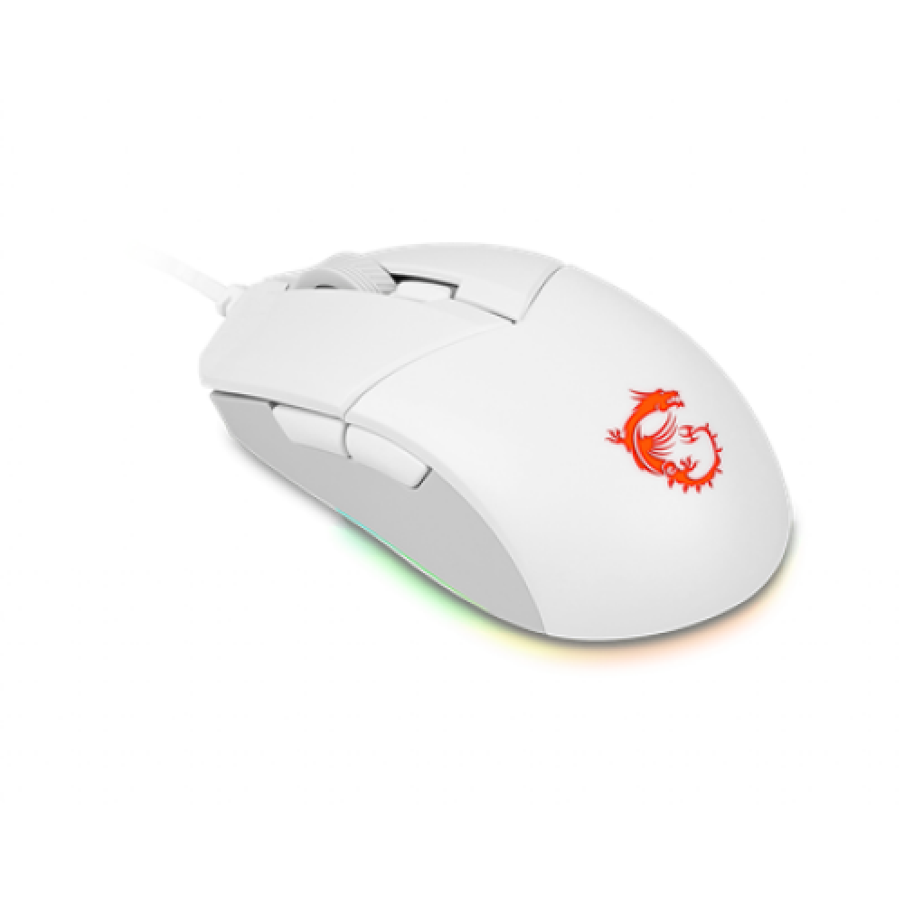 MSI , Clutch GM11 , Optical , Gaming Mouse , White , Yes