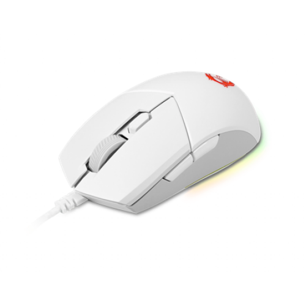 MSI , Clutch GM11 , Optical , Gaming Mouse , White , Yes