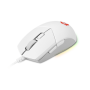 MSI , Clutch GM11 , Optical , Gaming Mouse , White , Yes