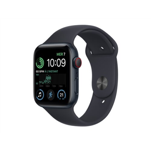 Watch SE GPS + Cellular , Watch SE , Smart watch , GPS (satellite) , Retina LTPO OLED , Touchscreen , 44mm , Waterproof , Bluetooth , Wi-Fi , Midnight