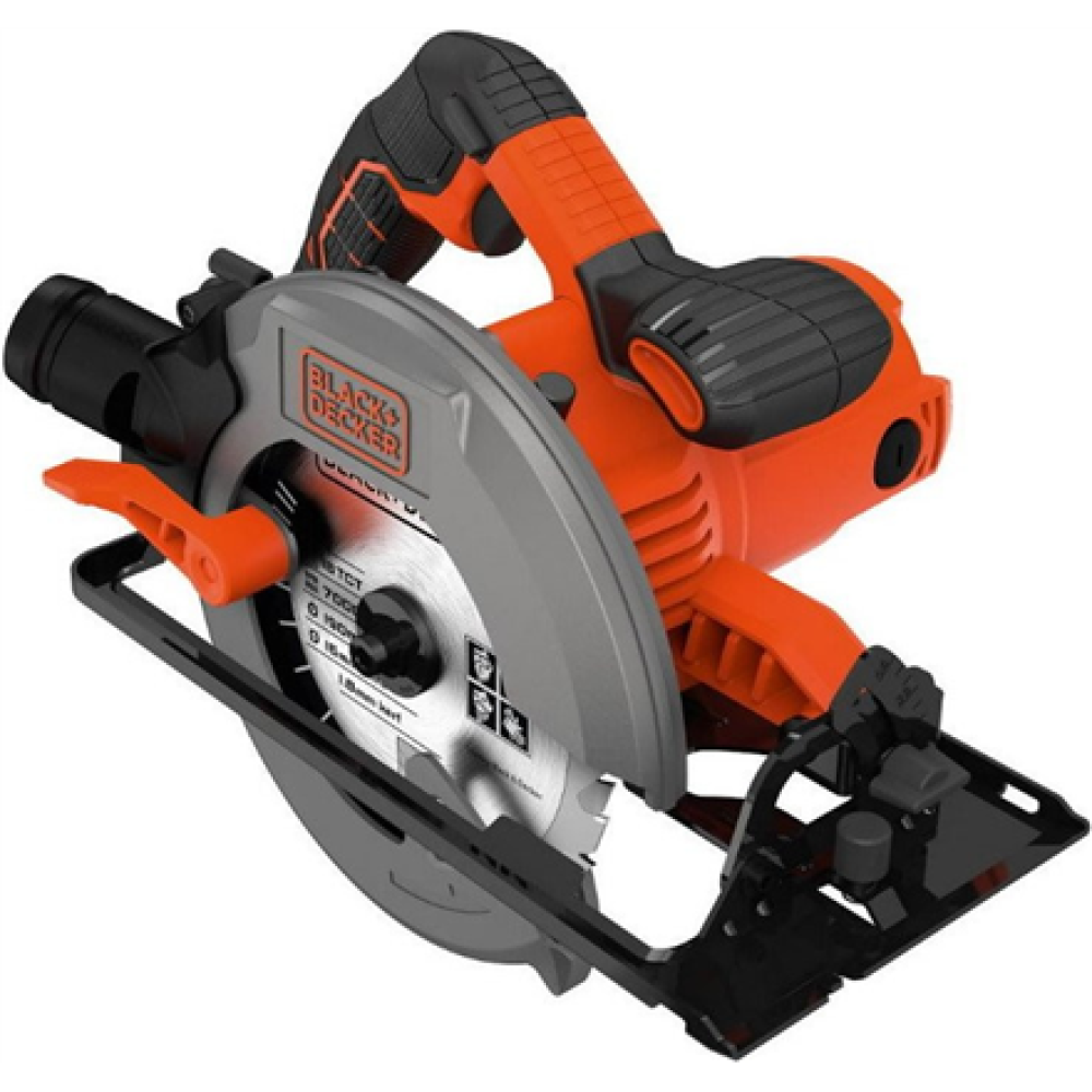 BLACK & DECKER Circular saw , CS1550-QS , 1500 W , 190 mm
