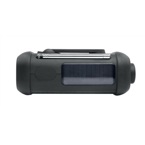 Muse , Portable Solar Radio with Crank and Flashlight , MH-08 MB , AUX in , Bluetooth , FM radio