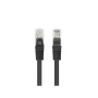Lanberg , Patchcord CAT.5E UTP Fluke Passed , PCU5-10CC-0025-BK , 0.25 m , Black