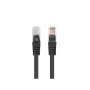 Lanberg Patchcord CAT.5E UTP Fluke Passed , PCU5-10CC-0025-BK , 0.25 m
