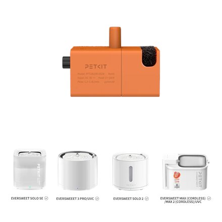 PETKIT Petkit Wireless Water Pump FFT1-2 , Orange