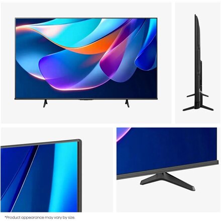Hisense TV , 65A6S , 65 , Smart TV , VIDAA Smart OS , UHD , Black
