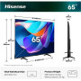 Hisense TV , 65A6S , 65 , Smart TV , VIDAA Smart OS , UHD , Black