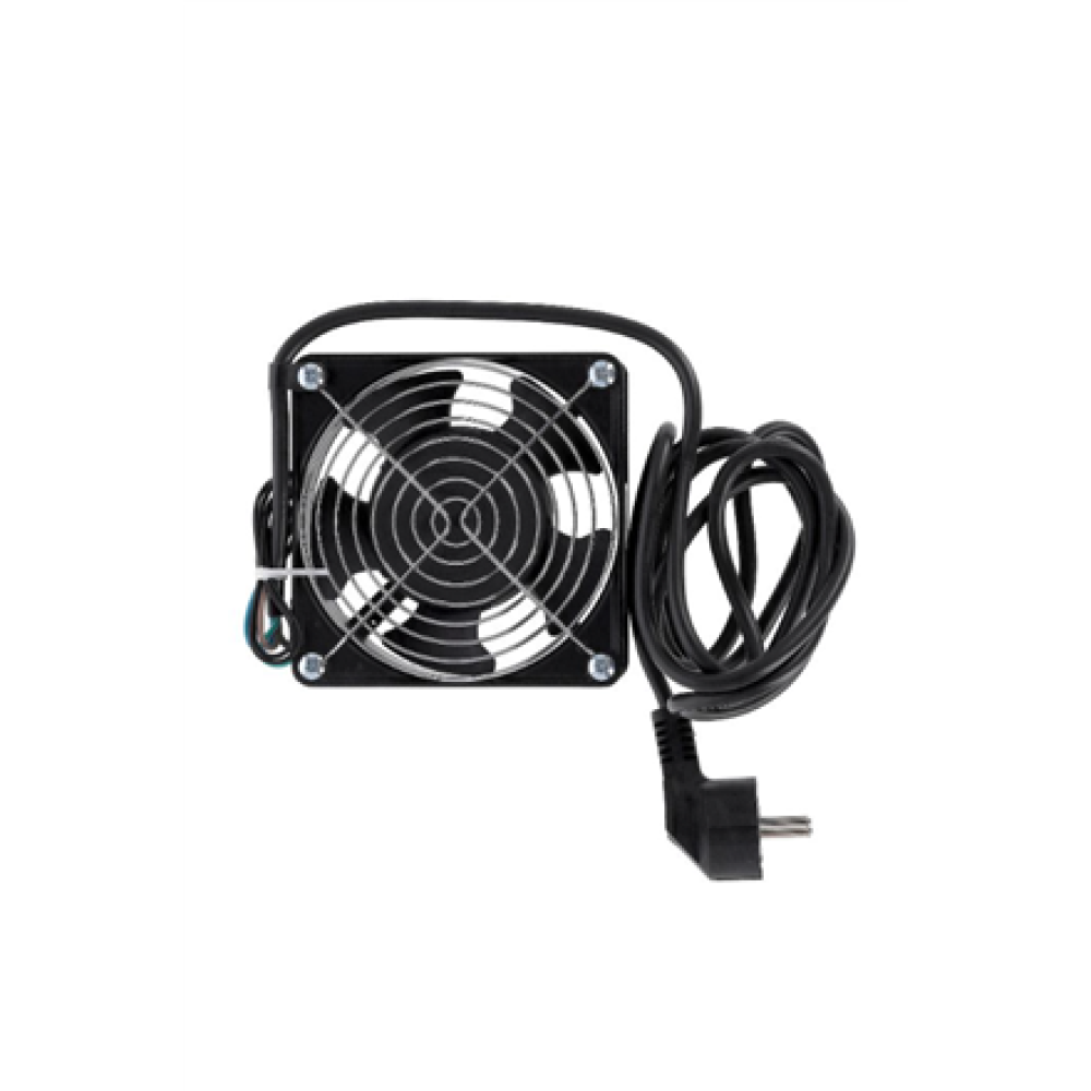 SOMI Networks , Single Fan Unit for wall mount cabinets , VENT-1C , Black , Airflow 450m3 /h; Cable Schuko 1.8 m