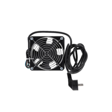 SOMI Networks , Single Fan Unit for wall mount cabinets , VENT-1C , Black , Airflow 450m3 /h; Cable Schuko 1.8 m