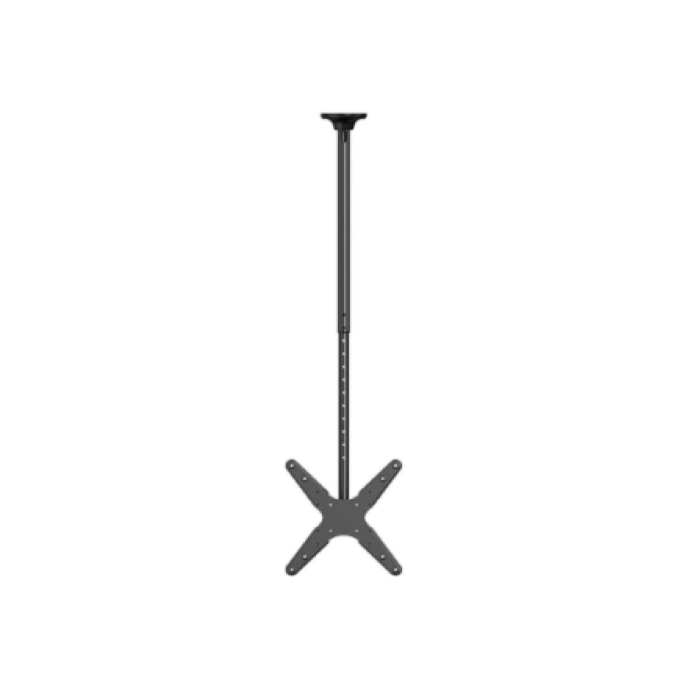 Neomounts Ceiling mount , FPMA-C340BLACK Monitor/TV mount ceiling screen , Adjustable Height, Rotate, Tilt, Swivel , 32-75 , Maximum weight (capacity) 50 kg , Black
