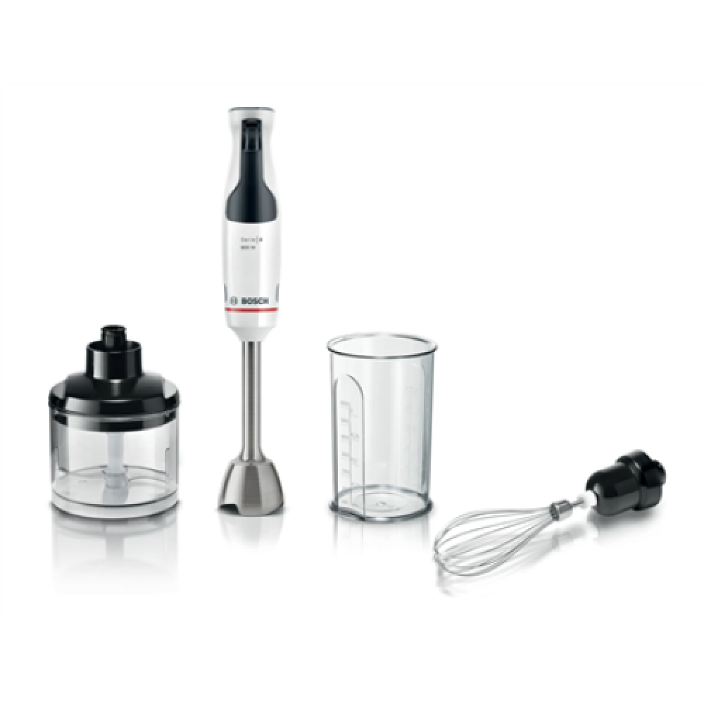 Bosch Series 4 Hand Blender MSM4W421 Hand Blender 800 W Number of speeds 1 White/Black