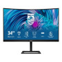 Philips , UltraWide LCD Monitor , 346E2CUAE , 34 , VA , WQHD , 21:9 , 100 Hz , 4 ms , 3440 x 1440 , 300 cd/m² , HDMI ports quantity 1 , Black , Warranty 36 month(s)