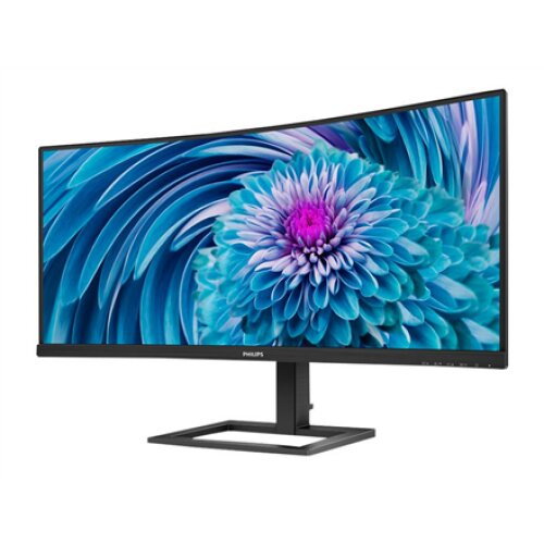 Philips , UltraWide LCD Monitor , 346E2CUAE , 34 , VA , WQHD , 21:9 , 100 Hz , 4 ms , 3440 x 1440 , 300 cd/m² , HDMI ports quantity 1 , Black , Warranty 36 month(s)