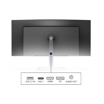 Philips , UltraWide LCD Monitor , 346E2CUAE , 34 , VA , WQHD , 21:9 , 100 Hz , 4 ms , 3440 x 1440 , 300 cd/m² , HDMI ports quantity 1 , Black , Warranty 36 month(s)