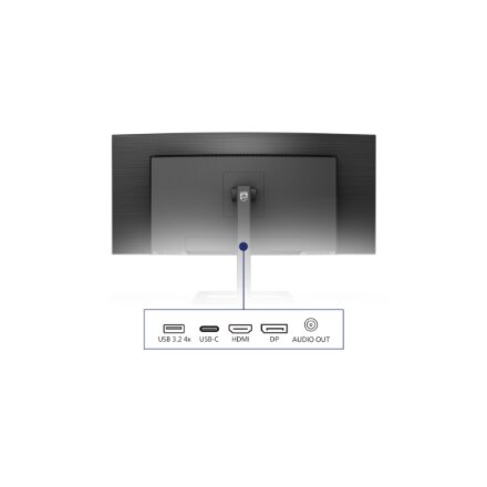 Philips , UltraWide LCD Monitor , 346E2CUAE , 34 , VA , WQHD , 21:9 , 100 Hz , 4 ms , 3440 x 1440 , 300 cd/m² , HDMI ports quantity 1 , Black , Warranty 36 month(s)