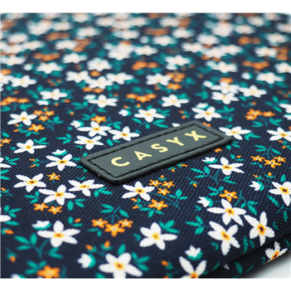 Casyx , SLVS-000013 , Casyx for MacBook , Fits up to size 13 ”/14 , Sleeve , Midnight Garden , Waterproof