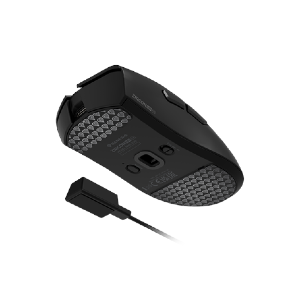 Genesis Gaming Mouse , Zircon 880 Pro 8k , Wireless , 2.4GHz, Bluetooth , Black