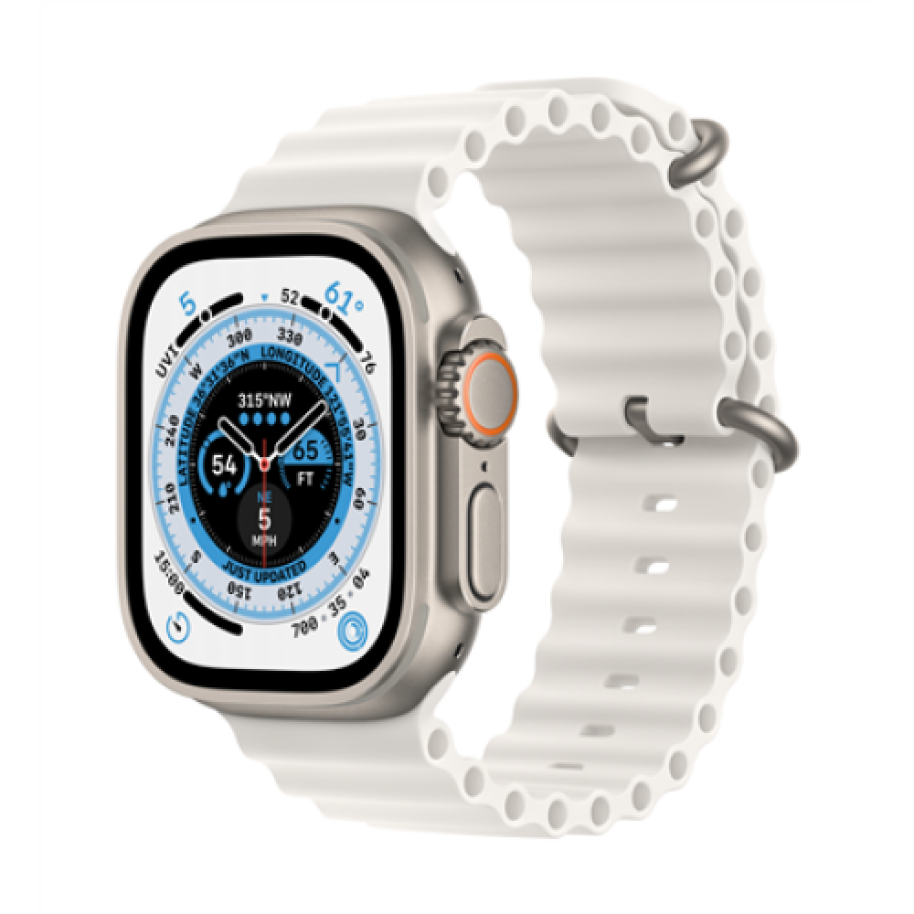Apple Watch Ultra GPS + Cellular MNHF3EL/A 49mm, Retina LTPO OLED, Touchscreen, Heart rate monitor, Waterproof, Bluetooth, Wi-Fi