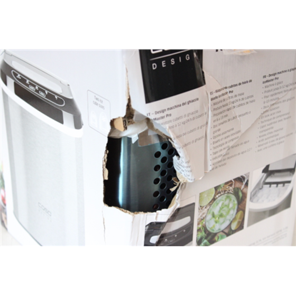 Caso , Ice cube maker , IceMaster Pro , Power 140 W , Capacity 2.2 L , Stainless steel , DAMAGED PACKAGING