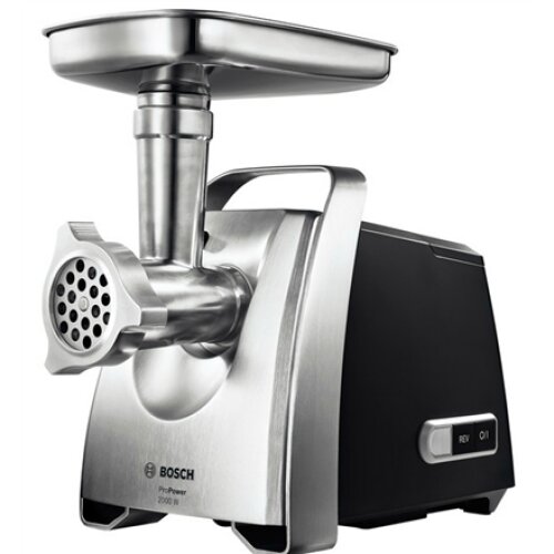 Bosch , Meat mincer , MFW68660 , Black , Throughput (kg/min) 4.3 , Kebbe, Sausage horn, Fruit press, Shredding Attachment, 4 barrels