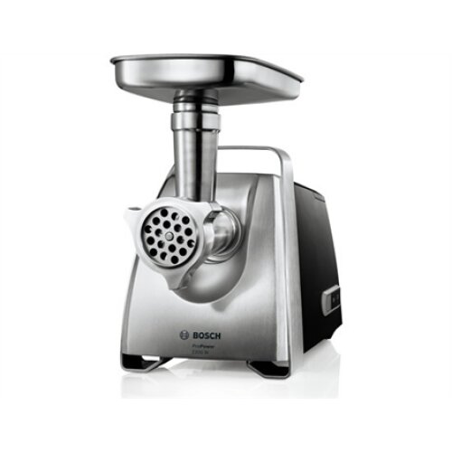 Bosch , Meat mincer , MFW68660 , Black , Throughput (kg/min) 4.3 , Kebbe, Sausage horn, Fruit press, Shredding Attachment, 4 barrels