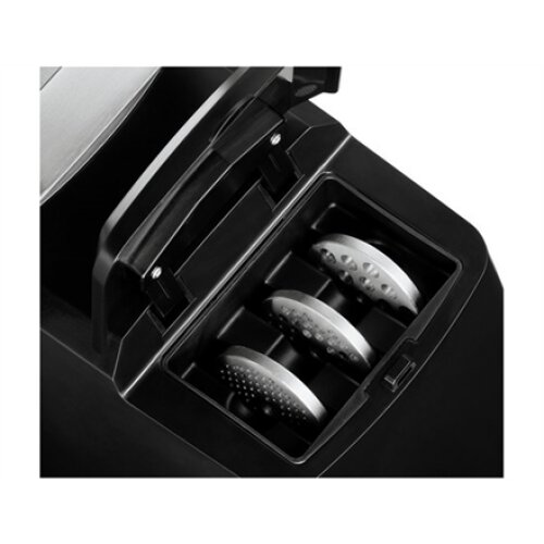 Bosch , Meat mincer , MFW68660 , Black , Throughput (kg/min) 4.3 , Kebbe, Sausage horn, Fruit press, Shredding Attachment, 4 barrels