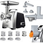 Bosch , Meat mincer , MFW68660 , Black , Throughput (kg/min) 4.3 , Kebbe, Sausage horn, Fruit press, Shredding Attachment, 4 barrels