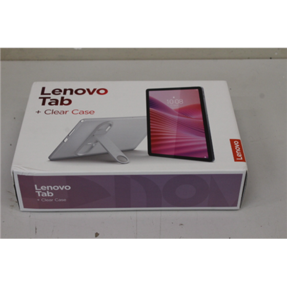 SALE OUT. Lenovo Tab 10.1 1920x 1200 MEDIATEK HELIO G85/4GB/64GB/Grey/LTE/2Y Warranty , Lenovo Tab (without power adapter) , TB311XU , 10.1 , Luna Grey , IPS , 1920 x 1200 pixels , MediaTek , Helio G85 , 4 GB , Soldered LPDDR4x , 64 GB , 4G , Wi-Fi , Fron