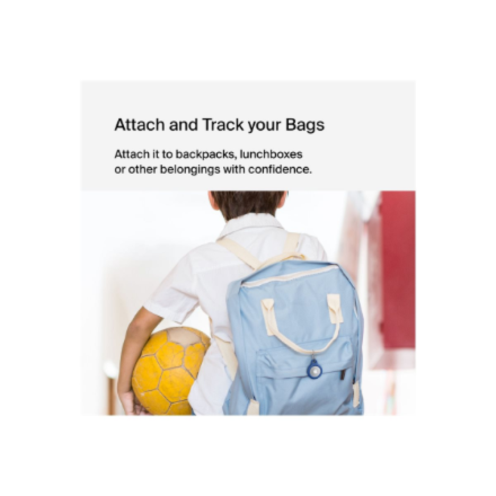 Belkin , Secure Holder with Key Ring for AirTag , Blue