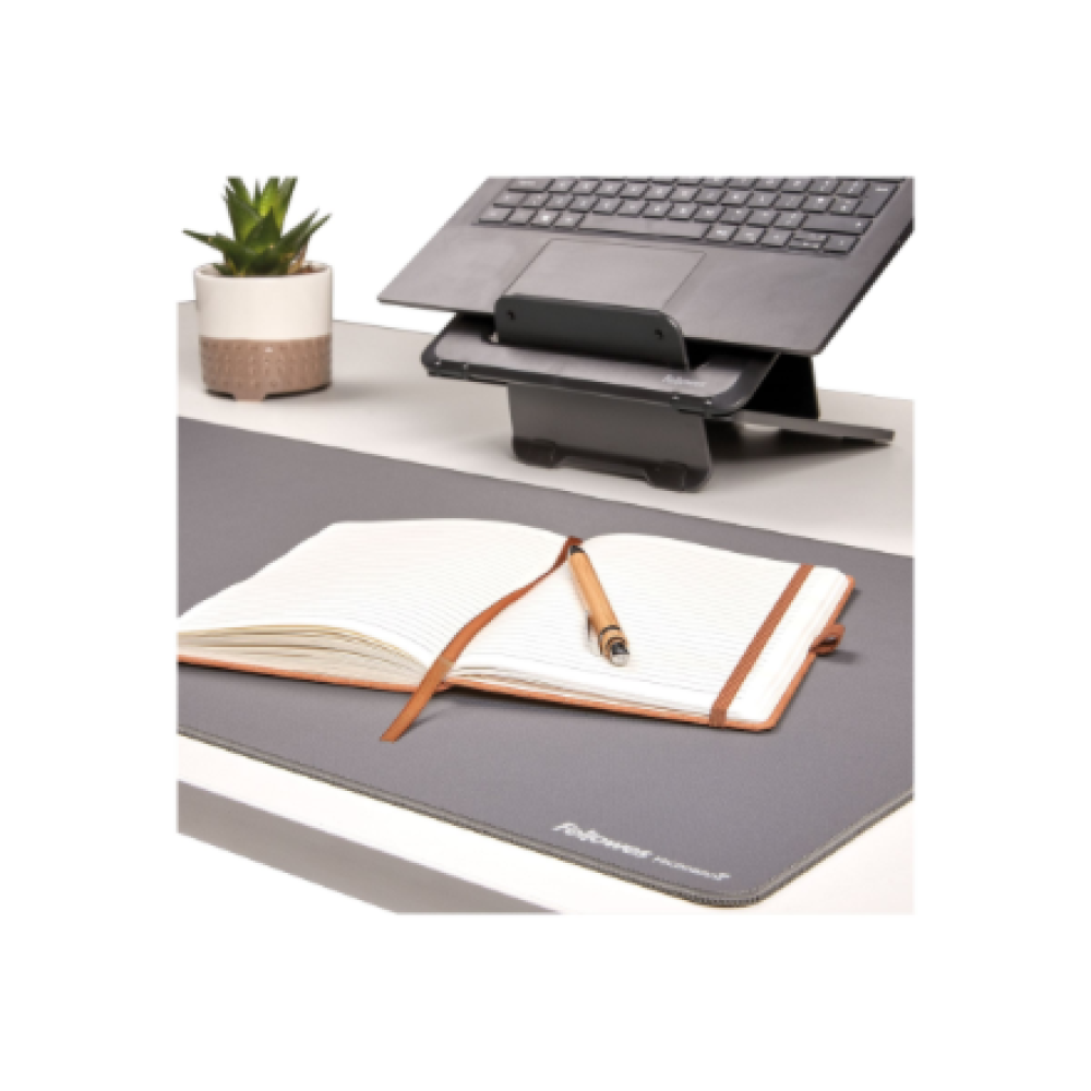 Fellowes Desk Mat , Breyta , 800 x 400 x 2.5 mm , Grey