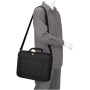Case Logic VNCI215 Fits up to size 15.6 , Black, Shoulder strap, Messenger - Briefcase