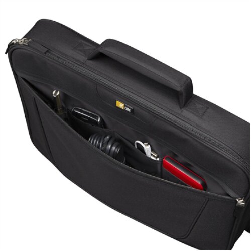 Case Logic , VNCI215 , Fits up to size 15.6 , Messenger - Briefcase , Shoulder strap , Black