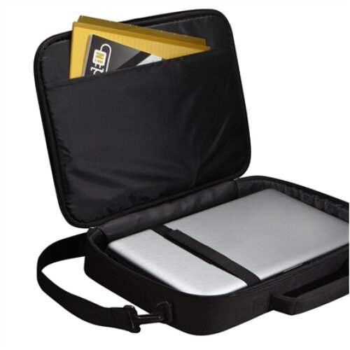 Case Logic , VNCI215 , Fits up to size 15.6 , Messenger - Briefcase , Shoulder strap , Black