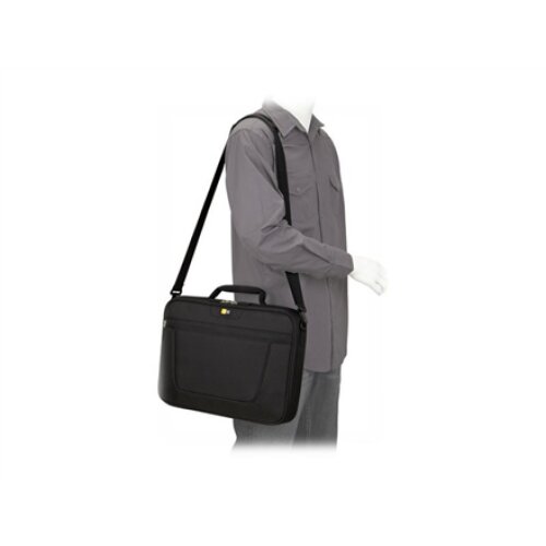 Case Logic , VNCI215 , Fits up to size 15.6 , Messenger - Briefcase , Shoulder strap , Black