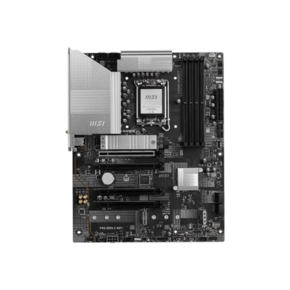 MSI PRO Z890-S WIFI , Processor family Intel , Processor socket LGA1851 , DDR5 UDIMM , Supported hard disk drive interfaces SATA, M.2 , Number of SATA connectors 4