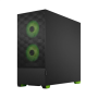 Fractal Design , Pop Air RGB , Side window , Green Core TG Clear Tint , ATX, mATX, Mini ITX , Power supply included No , ATX