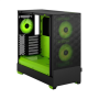 Fractal Design , Pop Air RGB , Side window , Green Core TG Clear Tint , ATX, mATX, Mini ITX , Power supply included No , ATX