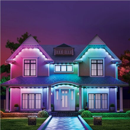 Nanoleaf Smart Multicolor Permanent Outdoor Lights Expansion Pack, 5m