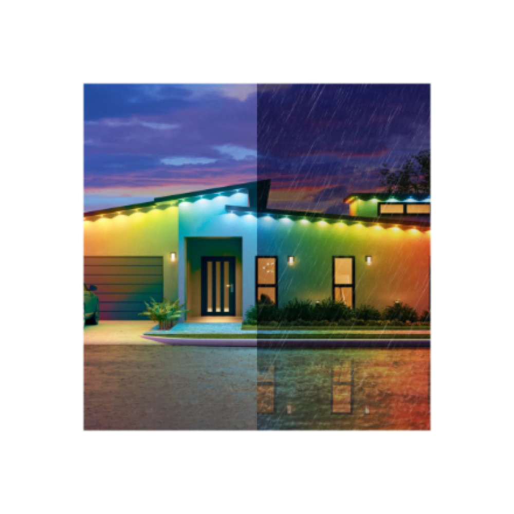 Nanoleaf Smart Multicolor Permanent Outdoor Lights Expansion Pack, 5m