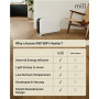 Mill , Portable Heater , CO1500MAXWIFI3 , Convection Heater , 1500 W , Suitable for rooms up to 14-18 m² , White , IPX4