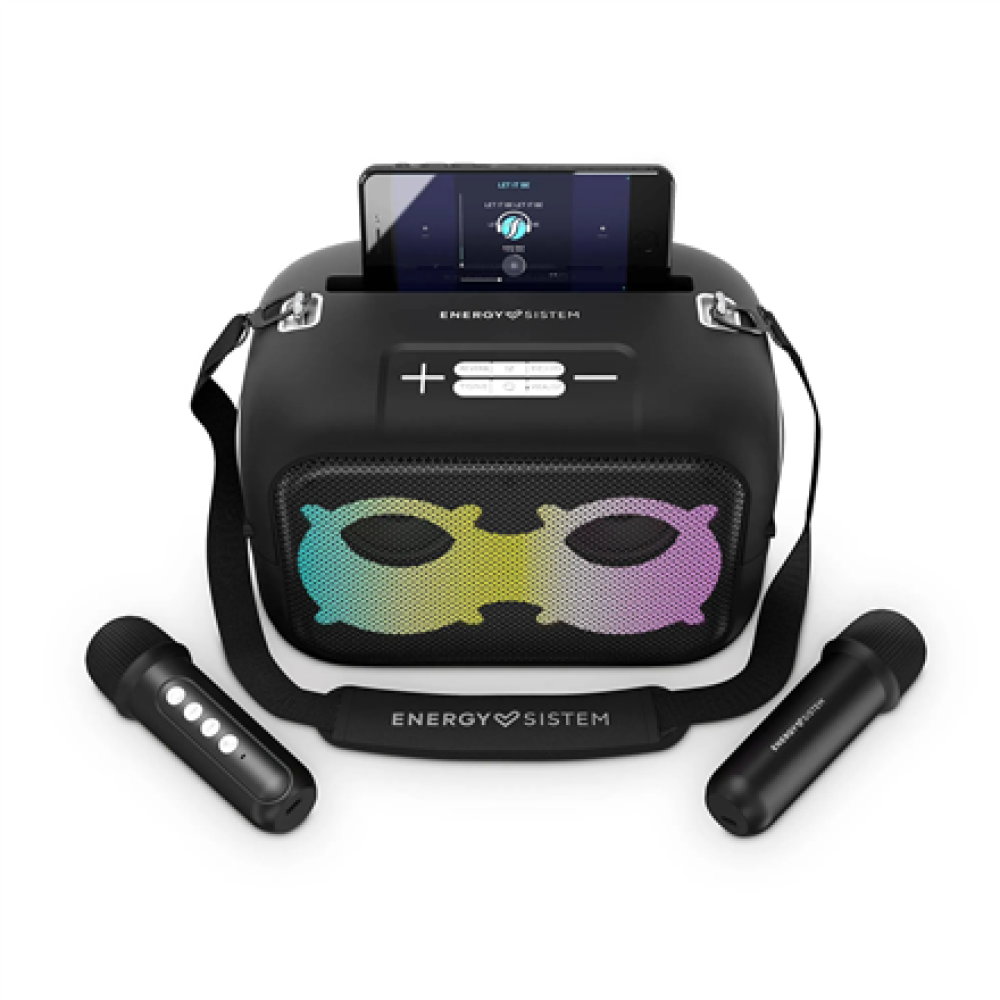 Energy Sistem Karaoke Machine , KaraokeStar , 60 W , Bluetooth , Black , 4 Ω , Portable , Wireless connection