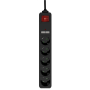EnerGenie SPG5-U2-5-02 Power strip with USB charger, 5 sockets, 1.5 m, USB 2A, black , EnerGenie