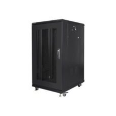 Lanberg , Rack cabinet 19 free-standing 22U/600x800 (flat pack) with mesh door , FF01-6822-23B , Black