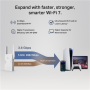 TP-LINK BE3600 Dual-Band Wi-Fi 7 Range Extender , RE235BE , 802.11ax , 688/2882 Mbit/s , Ethernet LAN (RJ-45) ports 1 , MU-MiMO No , no PoE , Antenna type External