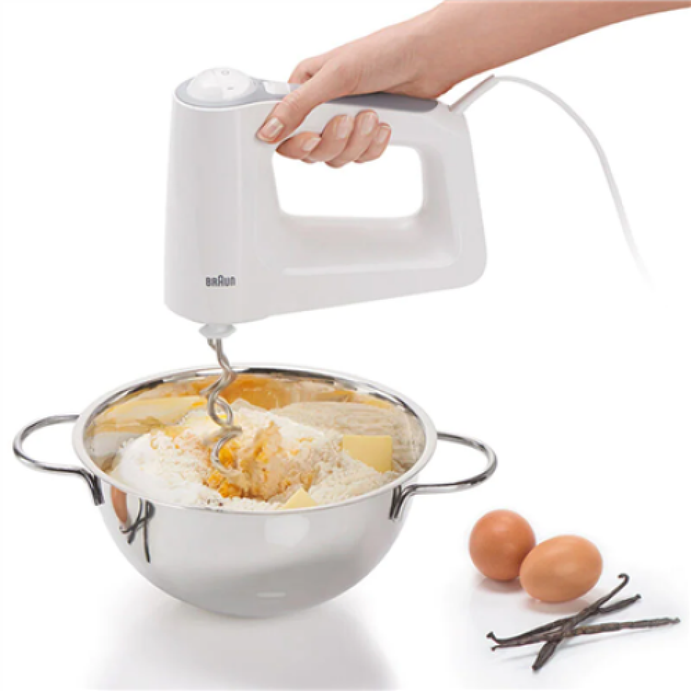Braun , MultiMix 3 Hand Mixer , HM 3135 WH , Hand Mixer , 500 W , Number of speeds 5 , Turbo mode , White