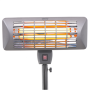 Camry , Standing Heater , CR 7737 , Patio heater , 2000 W , Number of power levels 2 , Suitable for rooms up to 14 m² , Grey , IP24