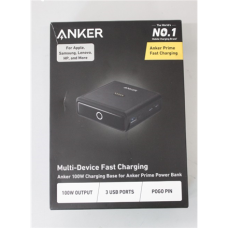 SALE OUT. Anker Prime Charging Base for Power Bank, 100W , A1902311 , Black , UNPACKED, DAMAGED PACKAGING, SCRATCHED SALE OUT. Anker Prime Charging Base for Power Bank, 100W , A1902311 , Black , UNPACKED, DAMAGED PACKAGING, SCRATCHED