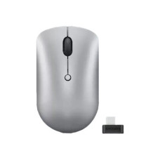 Lenovo , Compact Mouse , 540 , Wireless , Red optical sensor , 2.4 GHz via USB-C , Cloud Grey , 1 year(s)