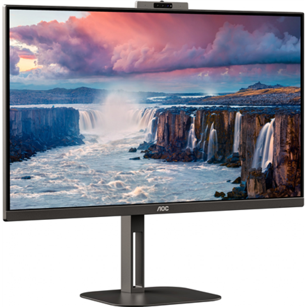 AOC Q27V5CW/BK , 27 , IPS , QHD , 16:9 , 75 Hz , 4 ms , 2560 x 1440 pixels , 300 cd/m² , HDMI ports quantity 1 , Black