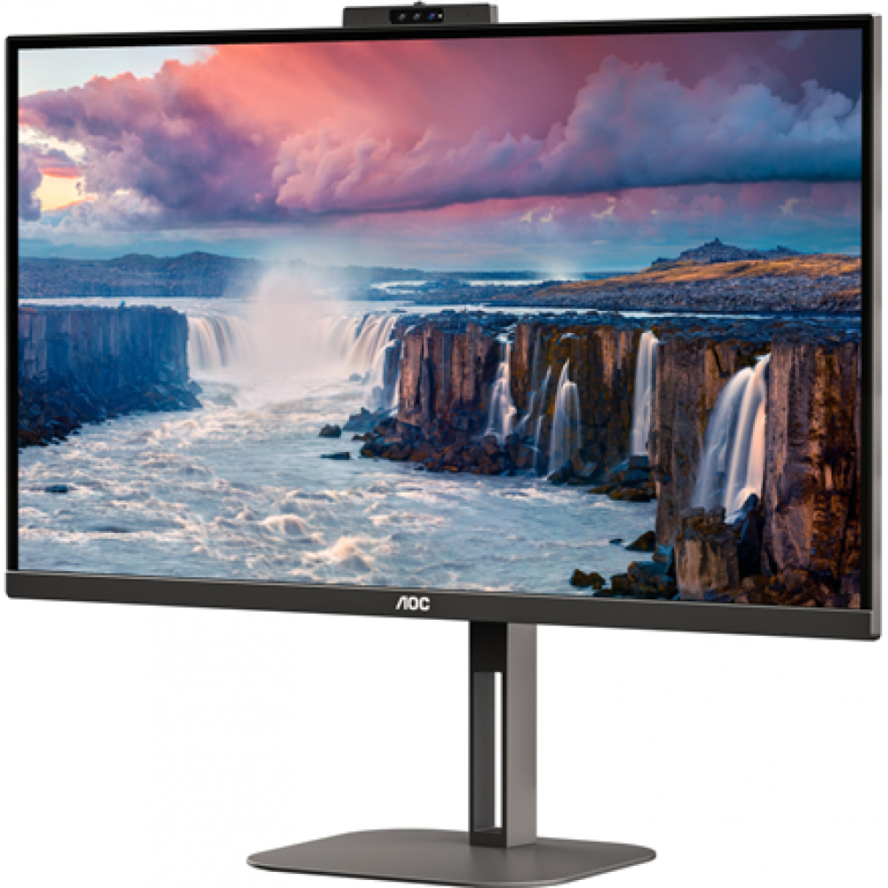 AOC Q27V5CW/BK , 27 , IPS , QHD , 16:9 , 75 Hz , 4 ms , 2560 x 1440 pixels , 300 cd/m² , HDMI ports quantity 1 , Black